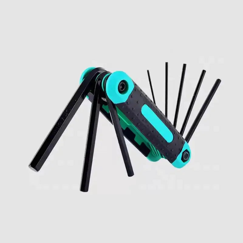 8 In 1 Folding Allen Wrench Set Portable Star Wrench Kit