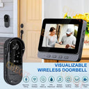 Never Miss A Visitor With Wireless Doorbell Camera 1080P IP65 Night Vision
