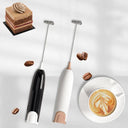 Mini Milk Frother for Effortless Foam Creation Lattes