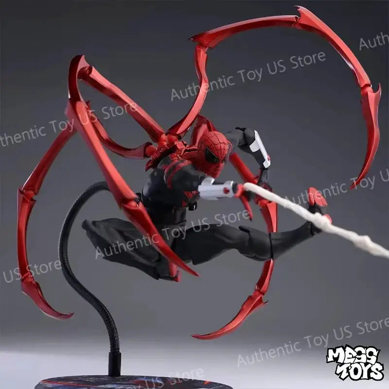 Original Mess Toys Superior Spider Man Doctor Octopus & Peter Parker Messtoys Anime Action Figure Gift Toy
