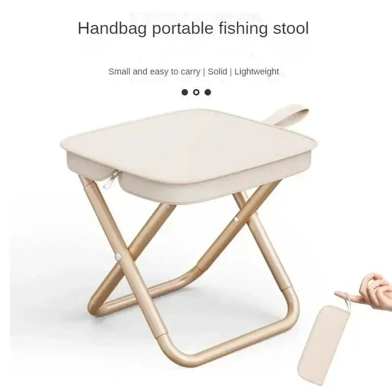 Folding Chair Portable Multifunctional Outdoor Camping Stool - OurLum.com