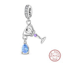 Sterling Silver Chameleon Blue Whale