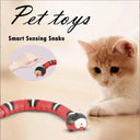 Engaging Smart Sensing Snake Toy for Cats Interactive Fun