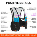 INOXTO Lightweight Hydration Vest Running Biking And Hiking
