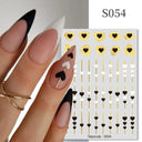 Elevate Your Style with Chic 3D Nail Art Decals Set
