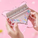 Transparent Acrylic Kalimba 17 21 Key Crystal Thumb Piano