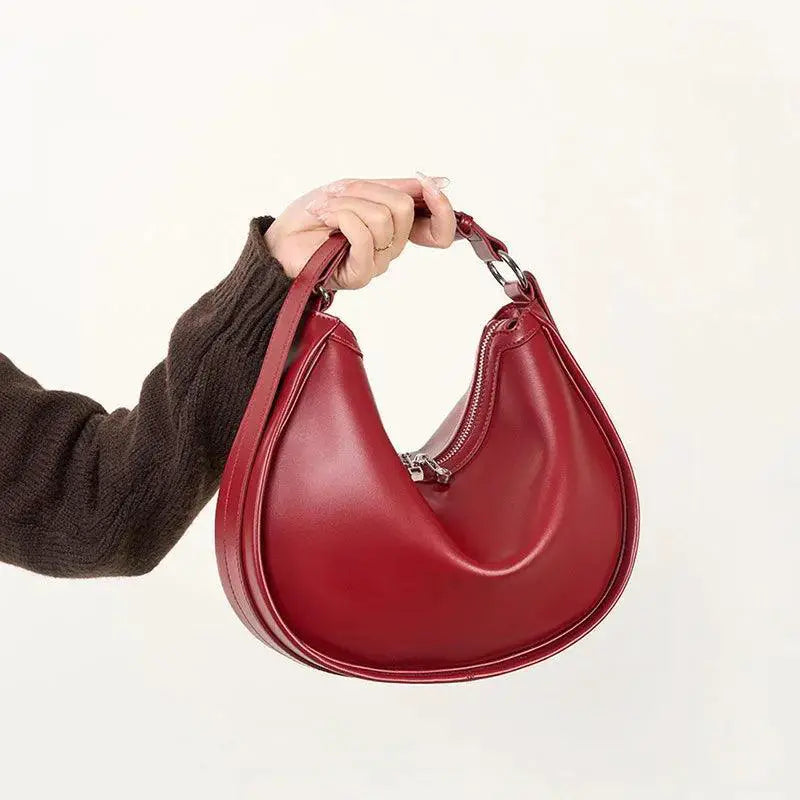 Yanatari Genuine Leather Crossbody Bag Vintage Style