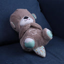 Baby Breathing Bear Soothing Music Plush Doll Toy For Sleep