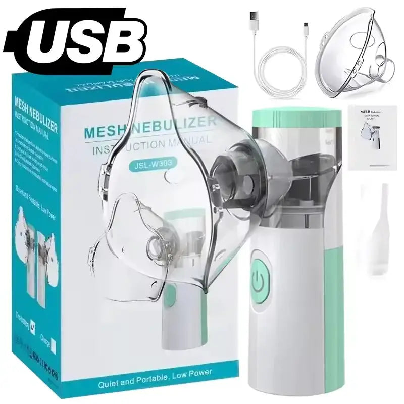Portable Silent Mesh Nebulizer - Gentle Fine Mist — product view 12