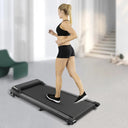Under Desk Treadmill For Home Office With LED Display Remote