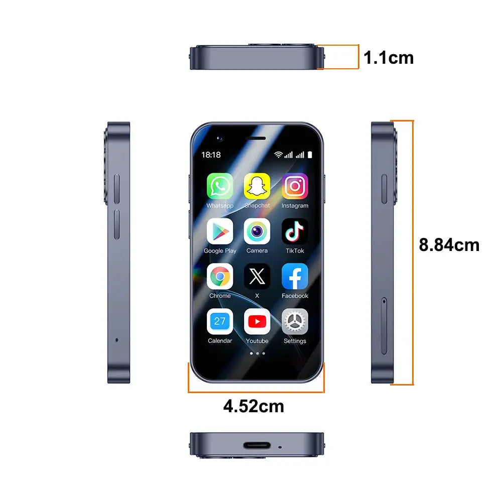 Soyes Mini Phone - Compact Android Dual Sim -  product image