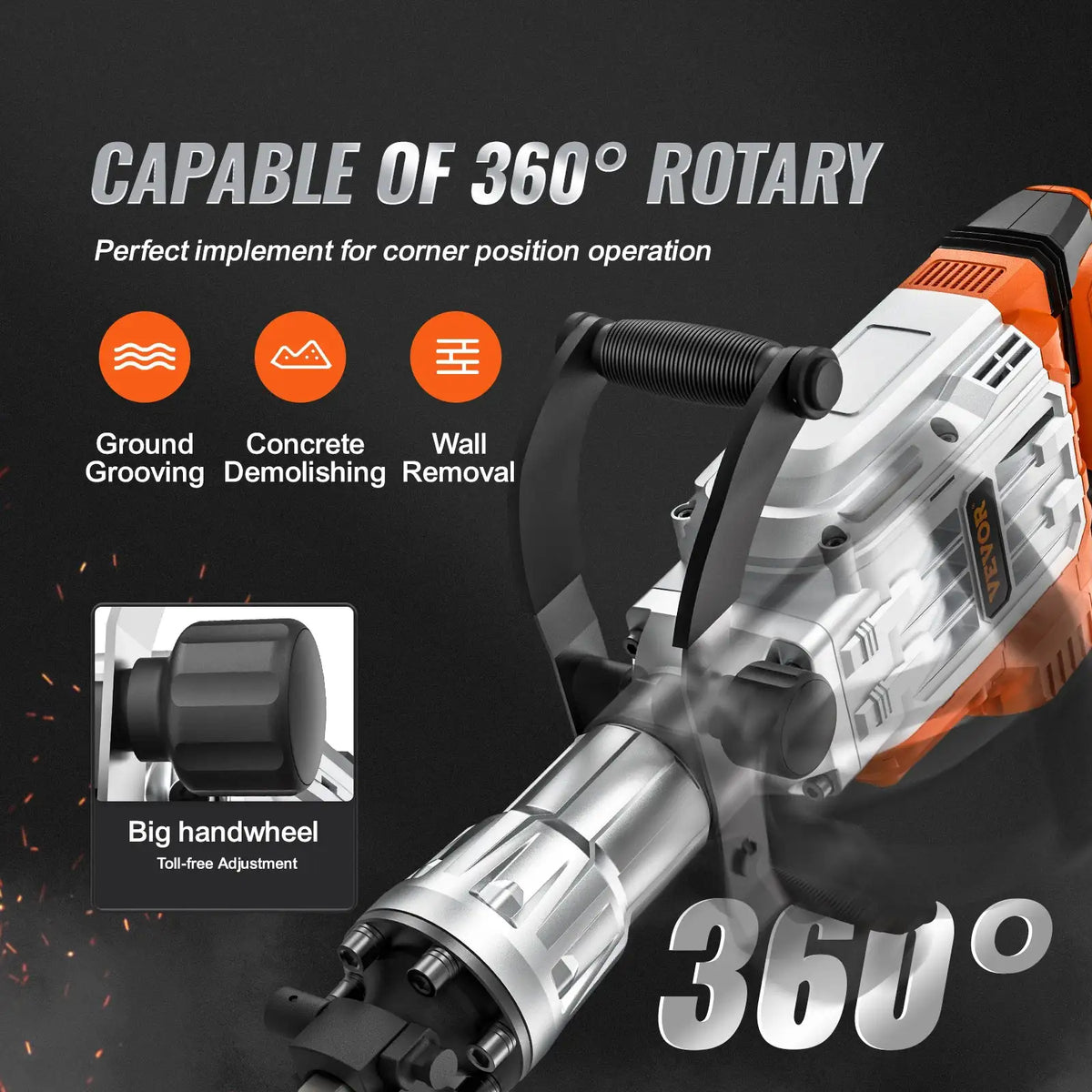 Electric Demolition Jack Hammer — product image 4