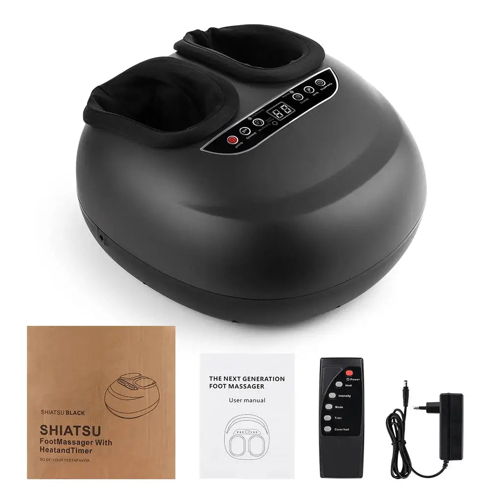 Air Pressure Foot Massager Acupressure Foot Massage Machine Shiatsu Kneading Pinching Ankle Plantar Instep Full Wrap Massager