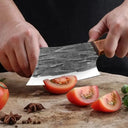 Handcrafted Kitchen Cleaver Knife for Meat Vegetables Fruits