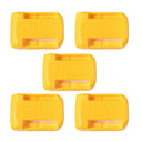 2/5/10Pcs For 18V 20V 60V Battery Holder Yellow Storage