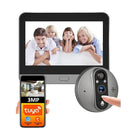 3MP Tuya Doorbell Camera Peephole Battery 5000mAh WiFi Never Miss a Knock