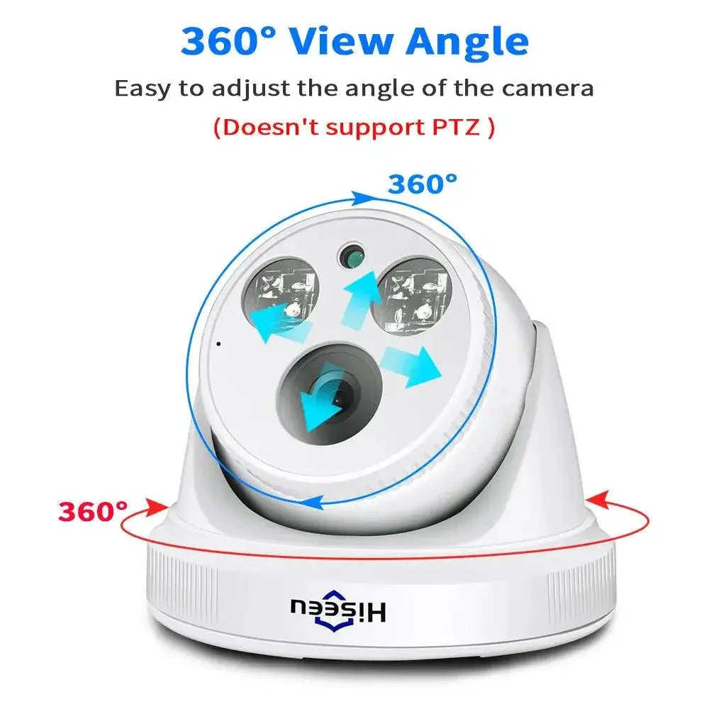 Hiseeu Dome CCTV Camera Ultimate Home Security Solution