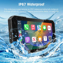 Touch Screen Motorcycle CarPlay Screen Support Wireless CarPlay