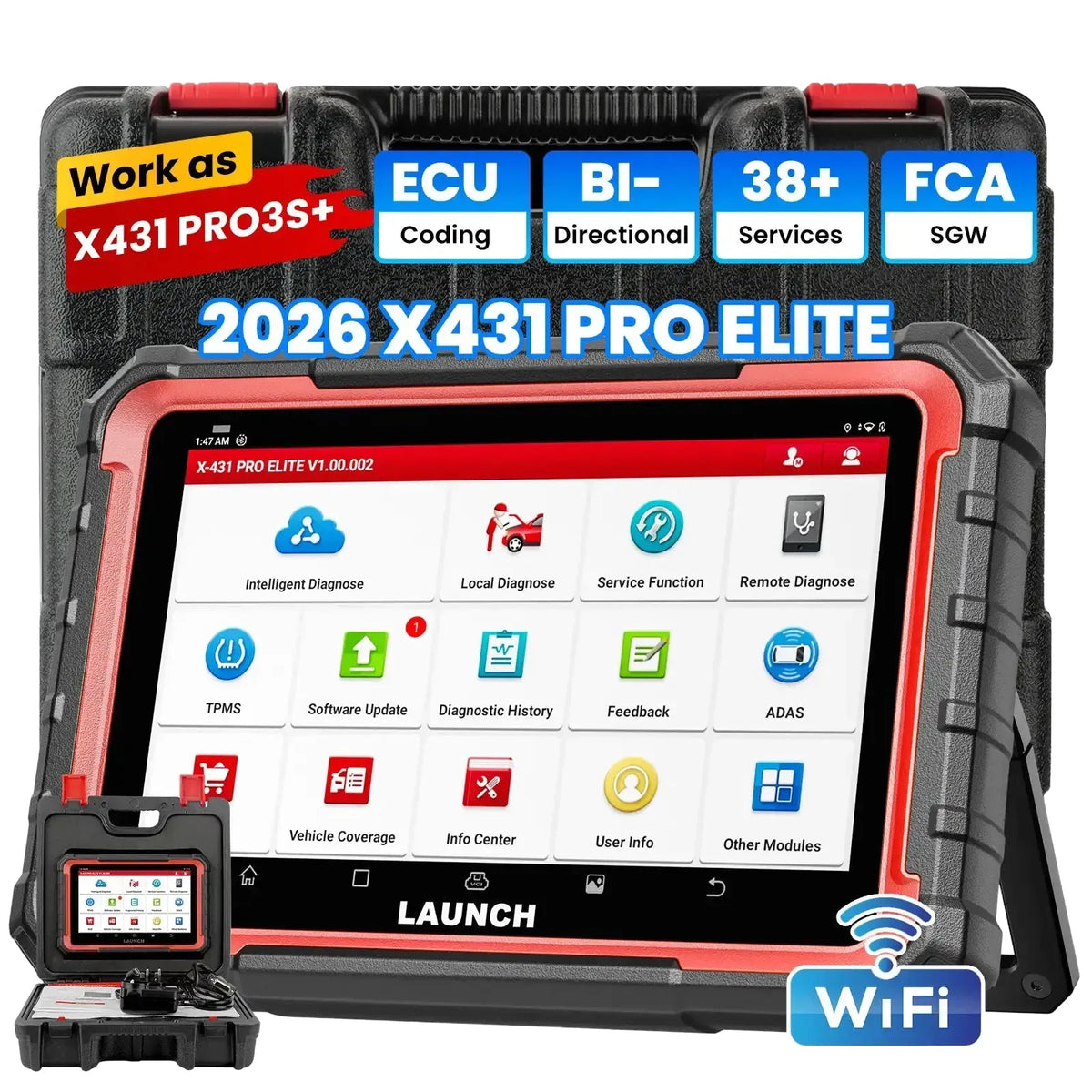 Launch Pro Elite Scanner — product view 1