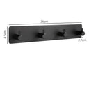 Stylish Stainless Steel Bathroom Hook Set Elegant Storage Solution