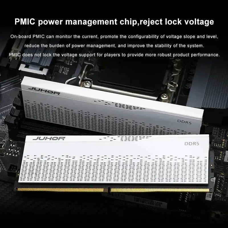 JUHOR DDR5 RAM 16GB 32GB Gaming Memory For PC Enthusiasts