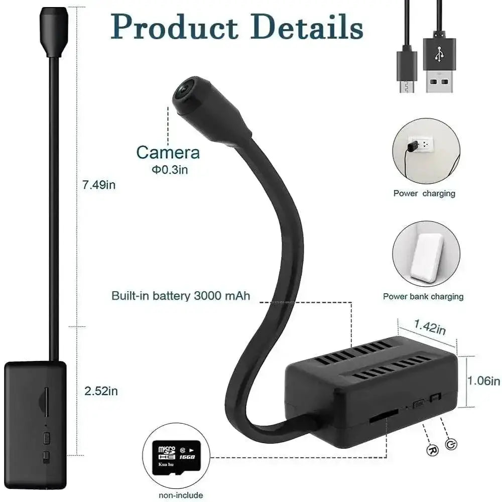 1080P WiFi Mini Security Camera for Indoor Surveillance