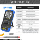 Digital Multimeter Auto Range TRMS DC AC Meters , Counts Tester
