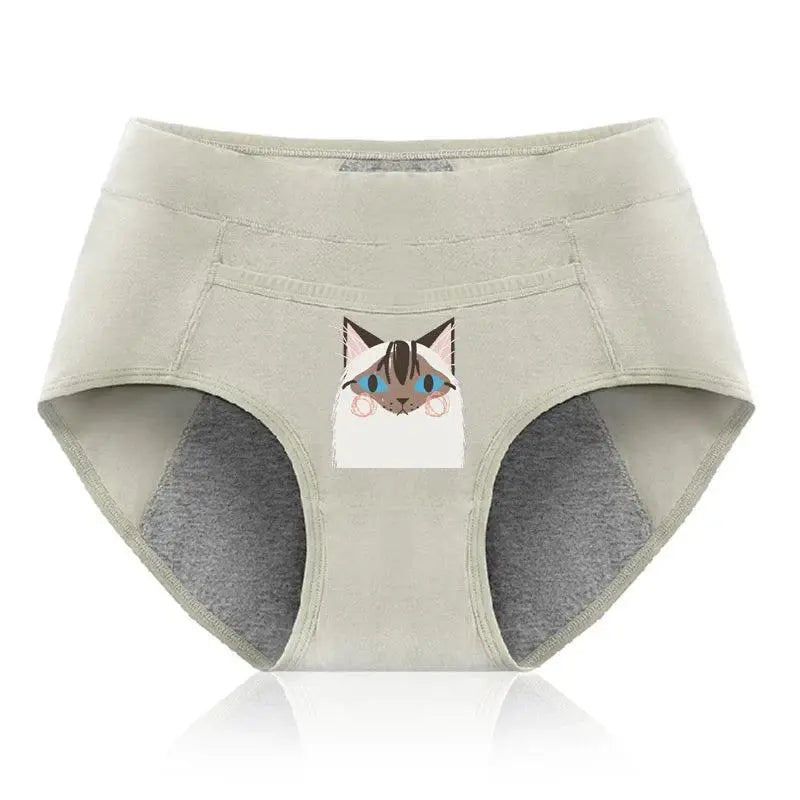Cotton Leak Proof Menstrual Panties Maximum Security Comfort