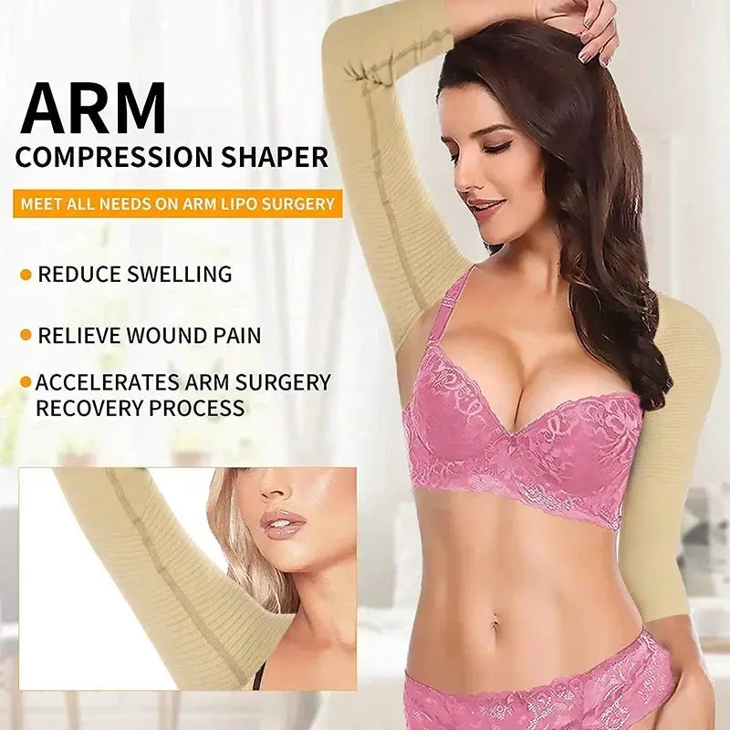 Women's Slimming Arm Shaper and Posture Corrector Support