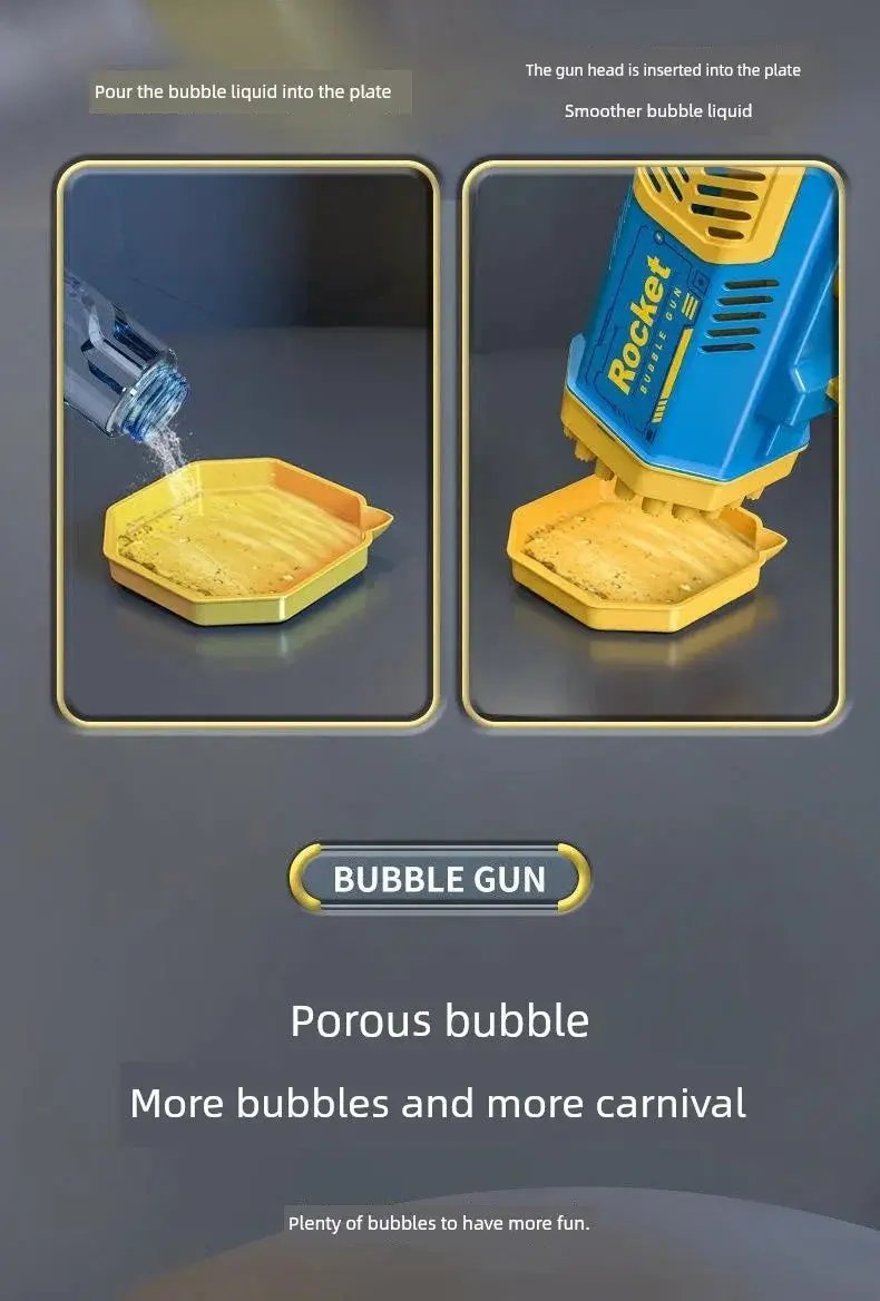 Electronics Bubble Machine for Kids Play — product view 10