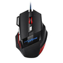 Ergonomic Wired Gaming Mouse - RGB Backlit