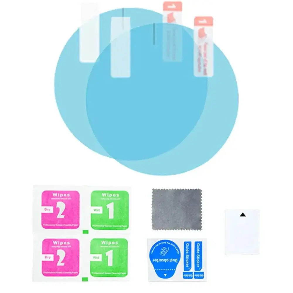Clear Vision Car Rainproof Film Anti Fog Mirror Sticker Set