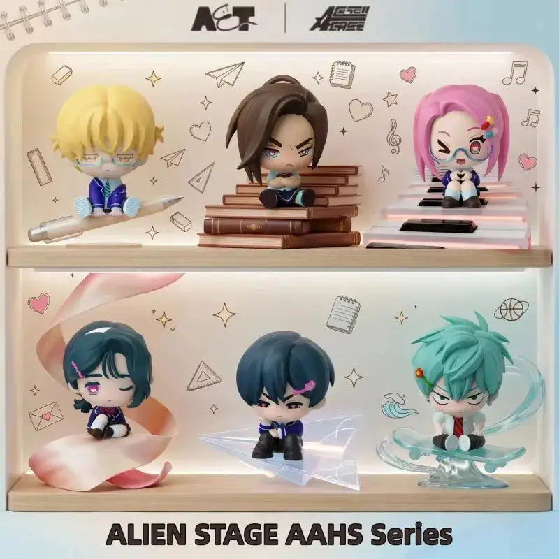 New Hot ALIEN STAGE Anakt Art High School Series Blind Box Figure Surprise Box Toy Desktop Decoration Model Figure Birthday Gift