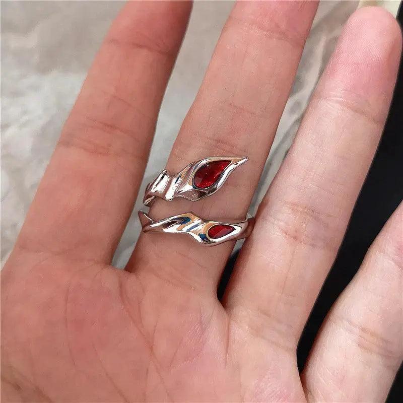 Bold Centerpiece Ring for Gothic Fashion — product view 9
