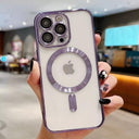 Luxury Transparent Magsafe Charging Case for iPhone 15 14 13 12 11