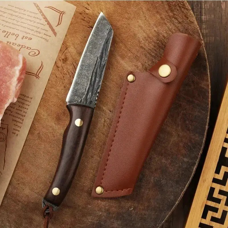 Stainless Steel Chefs Boning And Butcher Knife Set