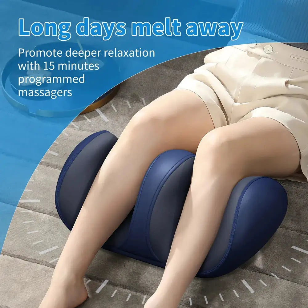 Super 3D Roller Electric Foot Massager Heating Vibration Massager Squeeze Kneading Plantar Legs Relaxation Muscles Anti-fatigue