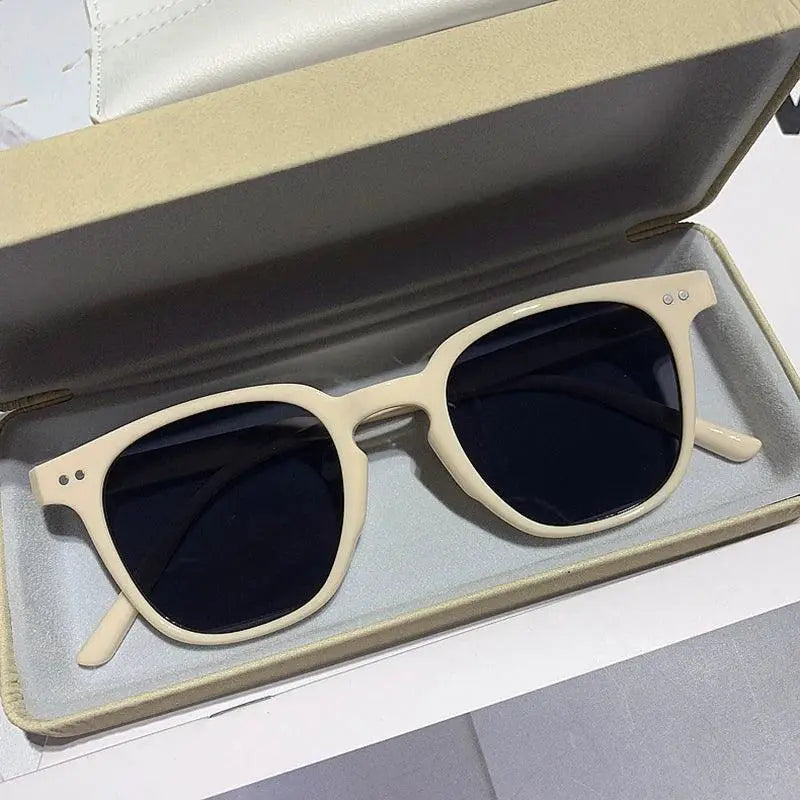 New Vintage Square Sunglasses Unisex Luxury Brand Style