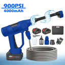 Portable Cordless Car Washer High Pressure Spray Water Gun