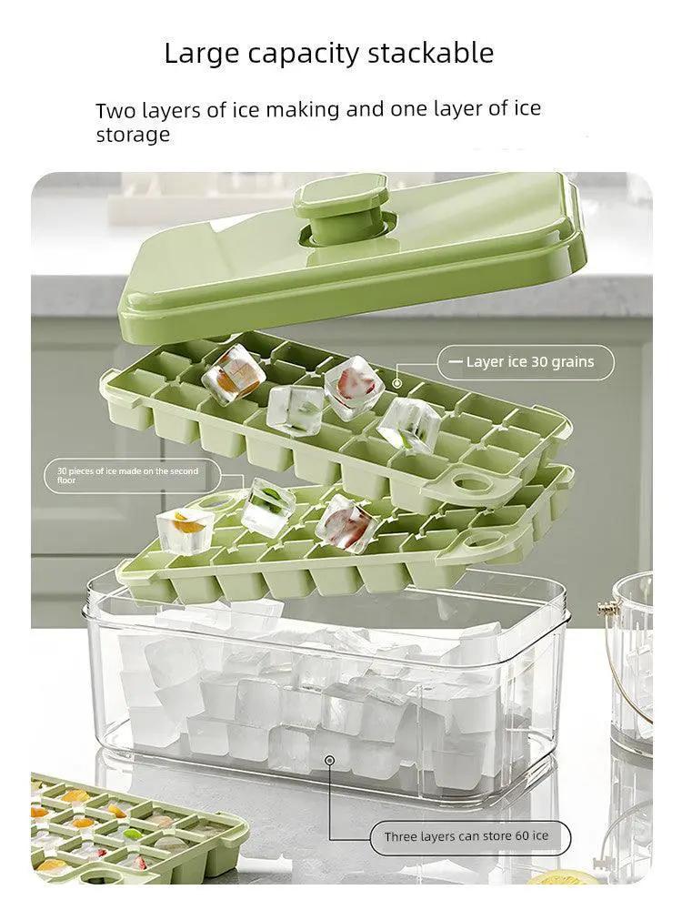 Food Grade Ice Cube Mold Tray Large Capacity For Beverages
