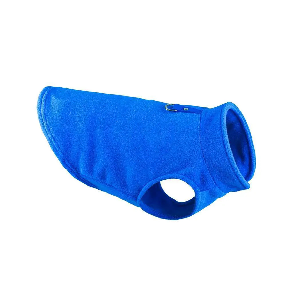 Cozy Fleece Pet Vest for Small Dogs and Puppies Warmth