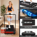 Under Desk Walking Pad 2 In 1 With Vibration Foldable Treadmill