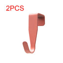 2PCS Cabinet Door Hook Colorful Kitchen Hanger Storage Hook