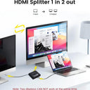 4K HDMI Bi-Directional Video Switch for Seamless Gaming