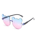 Adorable Cartoon Bear Sunglasses for Kids UV400 Protection