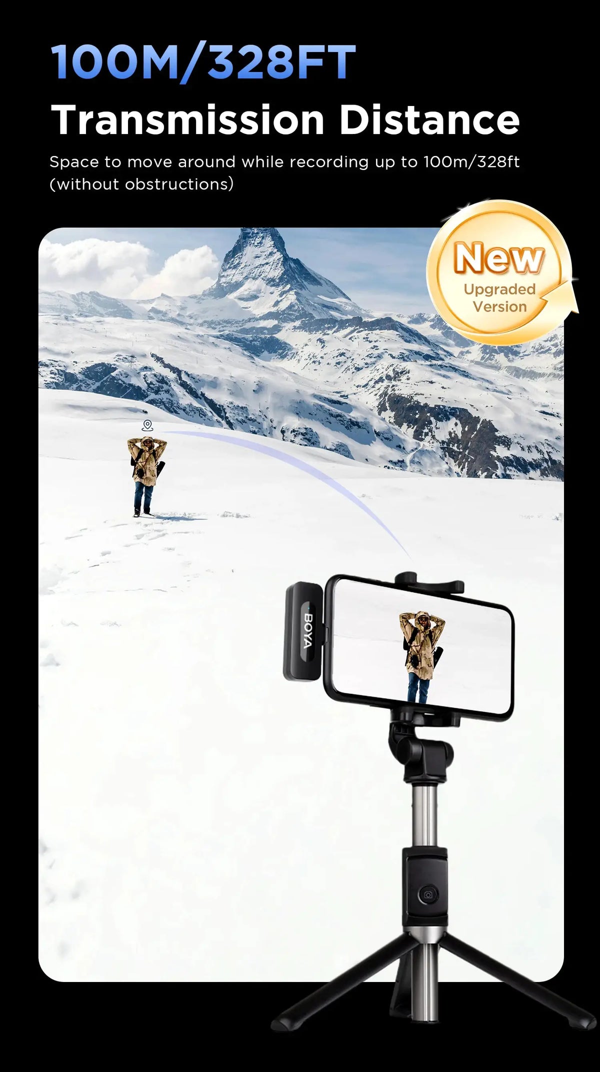 BOYA Lavalier Mic for Streaming Crisp — product view 11