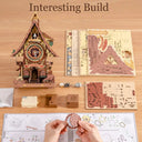 Robotime Rokr 3D Wooden Cuckoo Clock Model Kit