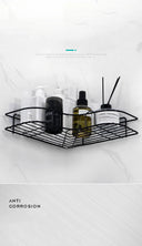 1PCS Non Perforated Bathroom Triangle Shelf Wall Mounted Storage