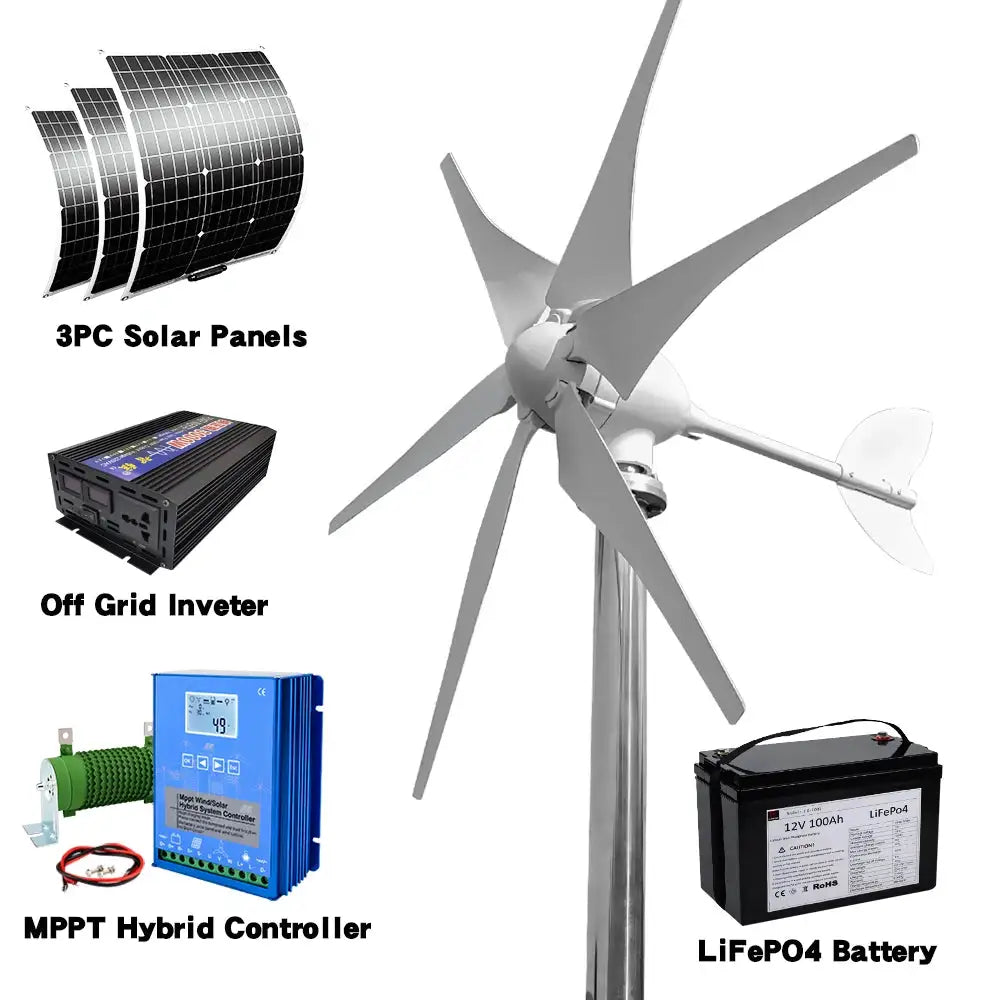 Wind Turbine Solar System — product view 10