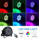U'King 2PCS LED Par Light 36 RGB DMX Stage Wedding